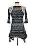 Mudd Argyle Black Casual Dress Size 10 - photo 2