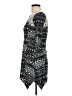 Mudd Argyle Black Casual Dress Size 10 - photo 5