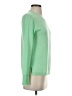 J.Crew 100% Cashmere Solid Green Cashmere Pullover Sweater Size S - photo 4