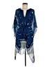 BCBGMAXAZRIA 100% Polyester Blue Casual Dress Size M - photo 1