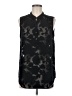 CAbi Black Sleeveless Button-Down Shirt Size M - photo 1