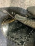 Guess Argyle Black Wool Coat Size L - photo 6