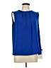 Kasper Blue Sleeveless Blouse Size L - photo 1