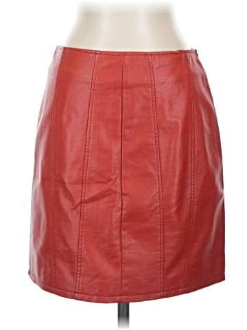 Free People Faux Leather Skirt (view 1)