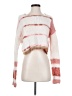 Free People Stripes White Pullover Sweater Size S (estimated) - photo 1