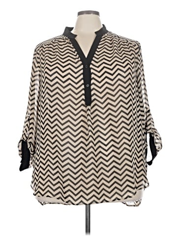Tacera 3/4 Sleeve Blouse (view 1)