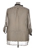 Tacera 100% Polyester Chevron-herringbone Tan 3/4 Sleeve Blouse Size 3X - photo 2