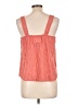 Sanctuary 100% Cotton Orange Sleeveless Blouse Size L - photo 2