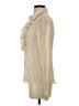 Theory 100% Silk Ivory Long Sleeve Silk Top Size S - photo 5