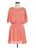 Everly Solid Pink Casual Dress Size M - photo 1