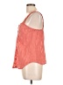 Sanctuary 100% Cotton Orange Sleeveless Blouse Size L - photo 5