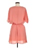 Everly Solid Pink Casual Dress Size M - photo 2