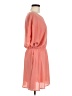 Everly Solid Pink Casual Dress Size M - photo 4