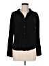 Cloth & Stone 100% Rayon Black Long Sleeve Blouse Size M - photo 1