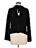 Cloth & Stone 100% Rayon Black Long Sleeve Blouse Size M - photo 2