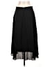 J.Crew 100% Polyester Solid Black Formal Skirt Size 12 (tall) - photo 2