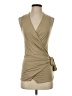 Arjé Tan Sleeveless Blouse Size S - photo 1