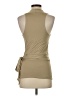 Arjé Tan Sleeveless Blouse Size S - photo 2