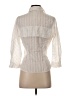 Theory Ivory 3/4 Sleeve Button-Down Shirt Size 4 - photo 2