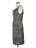 Jennifer Lopez Animal Print Gray Casual Dress Size S - photo 5