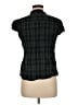 Gap 100% Cotton Plaid Green Sleeveless Button-Down Shirt Size 6 - photo 2