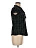 Gap 100% Cotton Plaid Green Sleeveless Button-Down Shirt Size 6 - photo 4