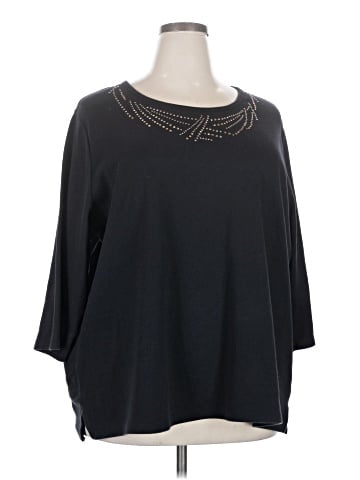Quacker Factory 3/4 Sleeve Top (view 1)