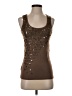 Ann Taylor Brown Sleeveless Top Size S (petite) - photo 1