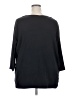 Quacker Factory Black 3/4 Sleeve Top Size 3X - photo 2