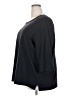 Quacker Factory Black 3/4 Sleeve Top Size 3X - photo 5
