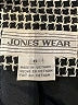 Jones Wear 100% Wool Houndstooth Gray Wool Blazer Size 6 - photo 6