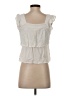 Wallflower 100% Rayon Ivory Sleeveless Blouse Size S - photo 2