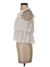 Wallflower 100% Rayon Ivory Sleeveless Blouse Size S - photo 5