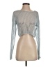 Emory Park Silver Cardigan Size S - photo 1