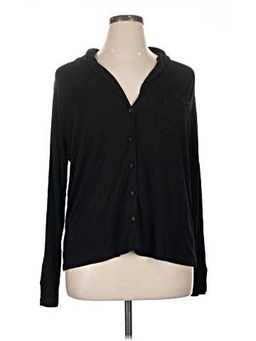 SKIMS Long Sleeve Blouse (view 1)