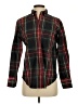 J.Crew 100% Cotton Plaid Black Long Sleeve Button-Down Shirt Size 0 - photo 1