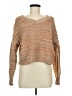 adyson parker Metallic Tan Pullover Sweater Size M - photo 1