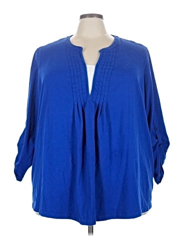 Woman Within 3/4 Sleeve T-Shirt (view 1)