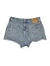 Levi's 100% Cotton Blue Denim Shorts Size 27 waist - photo 2