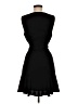 Le Gali 100% Polyester Solid Black Casual Dress Size M - photo 2