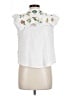 Umgee 100% Cotton White Sleeveless Blouse Size L - photo 2