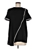Max Mara 100% Silk Black Short Sleeve Top Size 8 - photo 1