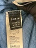 Shein 100% Polyester Graphic Blue Shorts Size 6 - photo 3