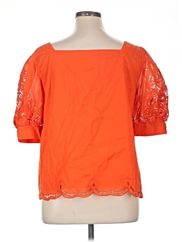 By Anthropologie Short Sleeve Blouse (view 2)