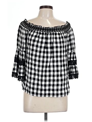 Xhilaration 3/4 Sleeve Blouse (view 1)