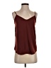 J.Crew 100% Polyester Burgundy Tank Top Size 0 - photo 1