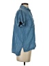 A New Day 100% Lyocell Blue Short Sleeve Button-Down Shirt Size S - photo 4