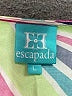 Escapada 100% Rayon Green Sleeveless T-Shirt Size L - photo 7