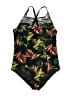 Torrid Tropical Black One Piece Swimsuit Size 1X Plus (1) - photo 1