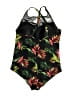 Torrid Tropical Black One Piece Swimsuit Size 1X Plus (1) - photo 2
